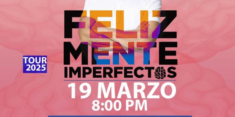 César Lozano presentará “Feliz Mente Imperfectos” en Tampico a beneficio del DIF Tamaulipas